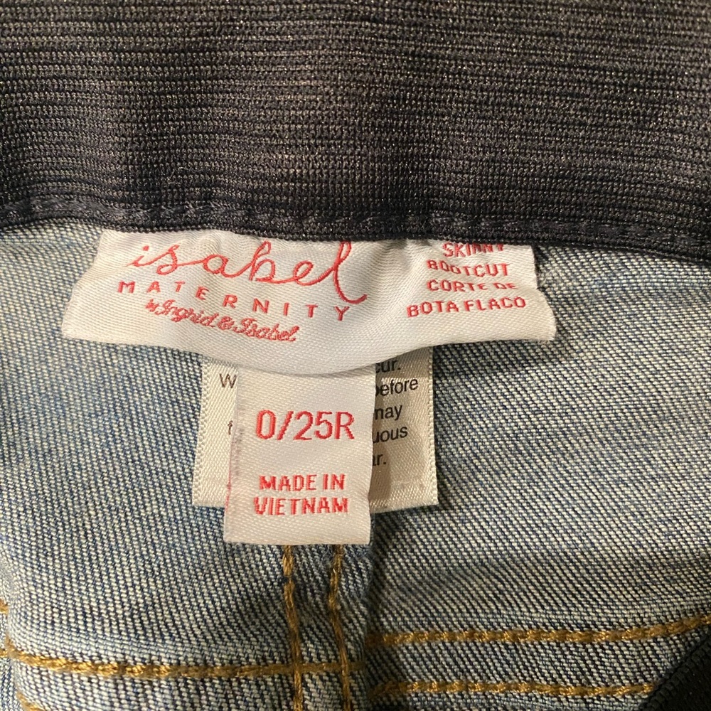 Isabella Maternity Side Panel Jeans - Picture 5 of 5